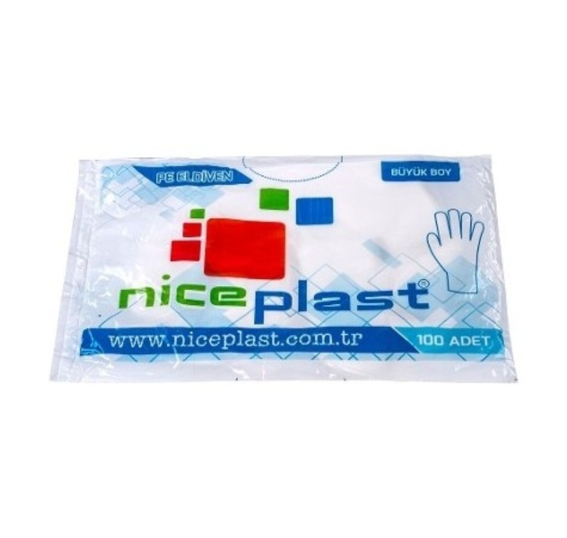 Niceplast Şeffaf Eldiven Tekli -niceplast